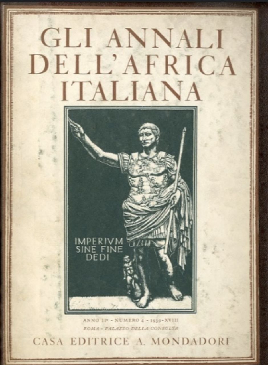 GLI ANNALI DELL' AFRICA ITALIANA